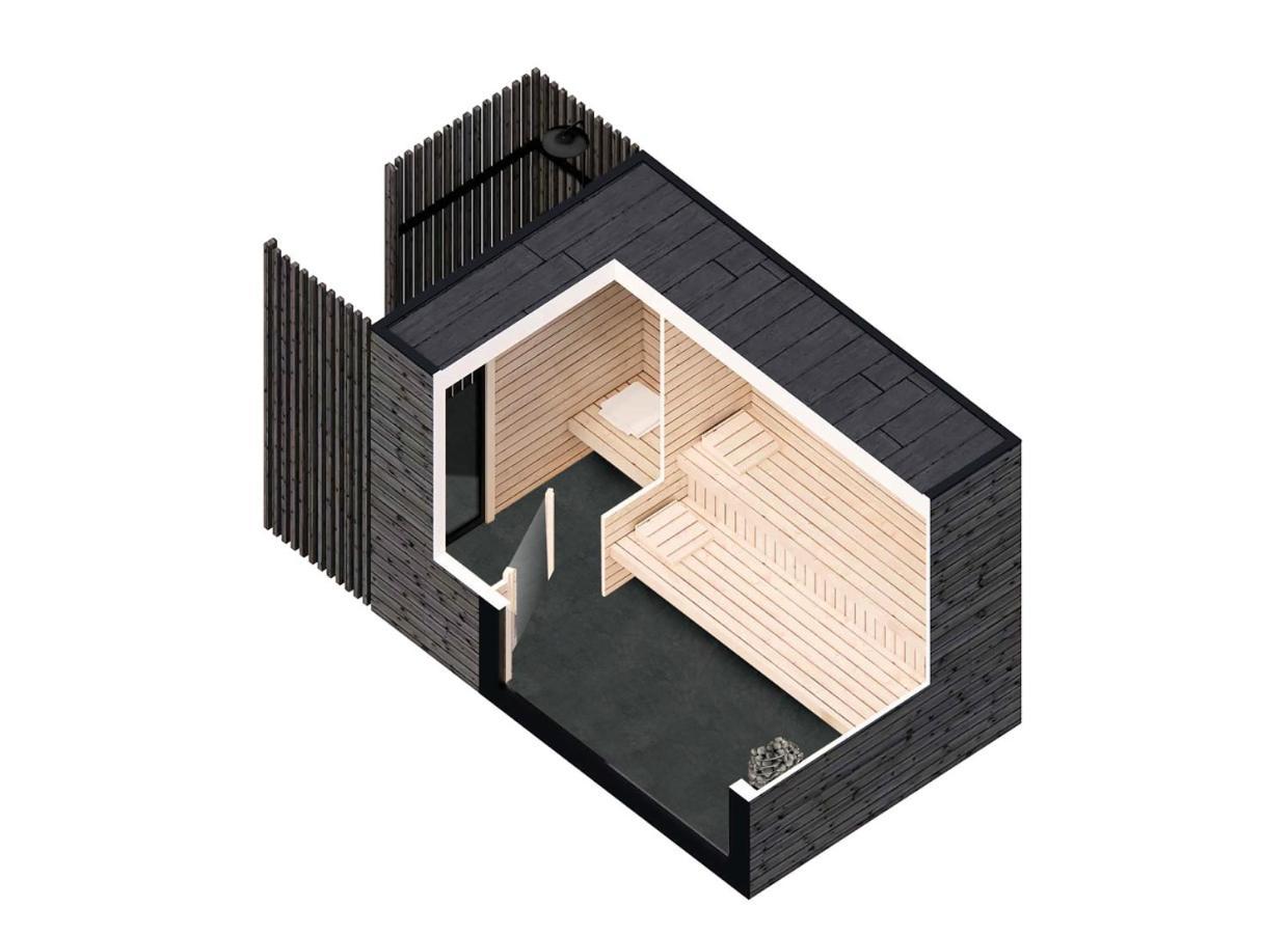 Cabin Westerwald Sauna Zubuchbar Niederdreisbach ภายนอก รูปภาพ